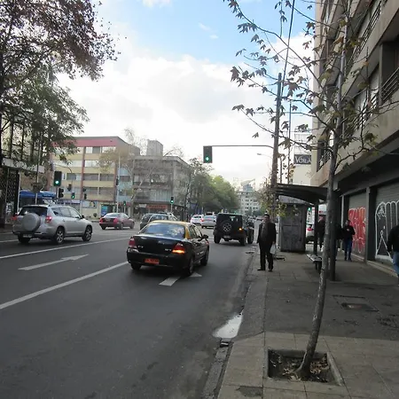 Departamento Metro Parque Bustamante Apartment Santiago Exterior photo